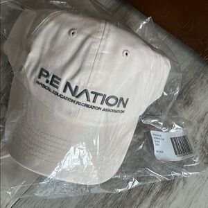 P.E Nation Cream Cap / pale pink